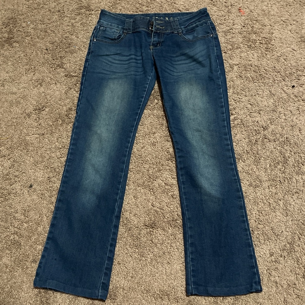 Stylish Blue Boot Cut Women's Jeans